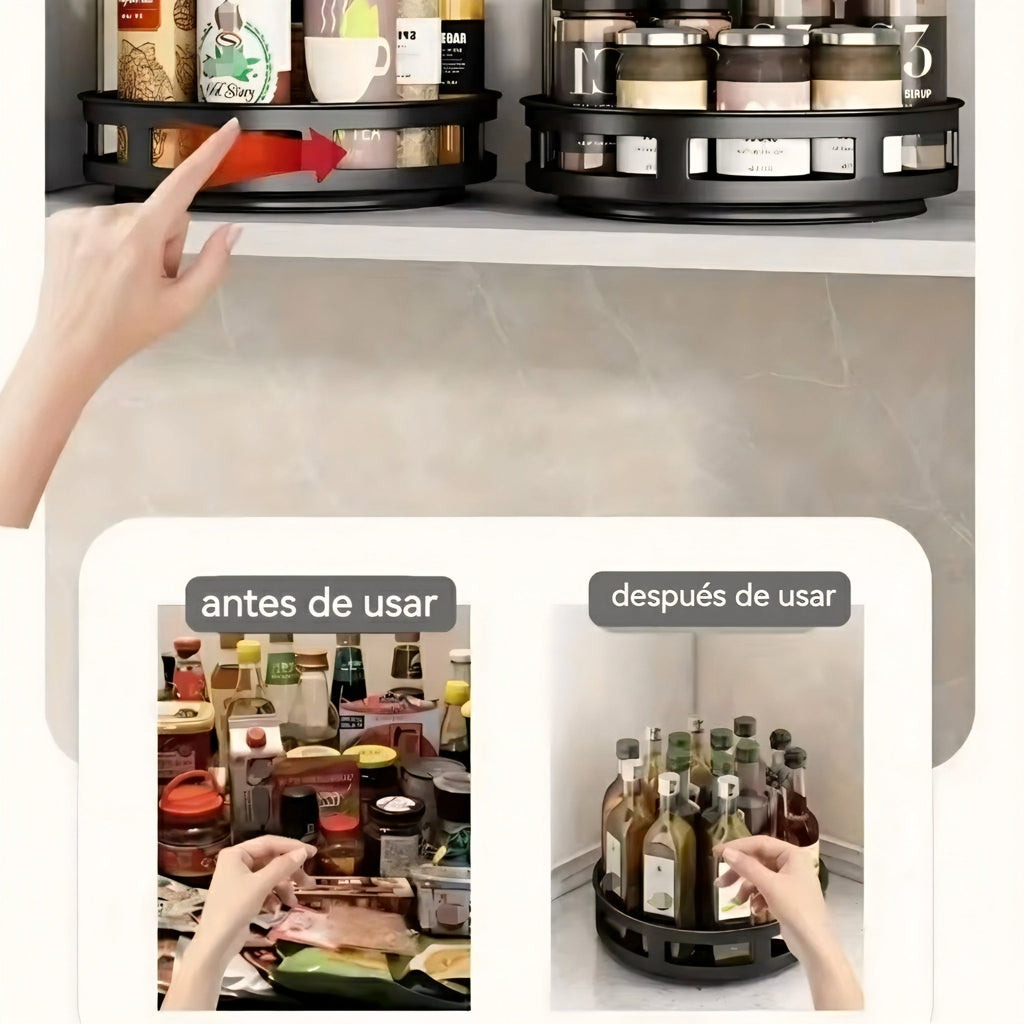 Organización Inteligente: Accede a todo con un Giro. Tu Solución Definitiva para Especias y Más - MID SHOOPOrganización Inteligente: Accede a todo con un Giro. Tu Solución Definitiva para Especias y MásMID SHOOPMID SHOOP