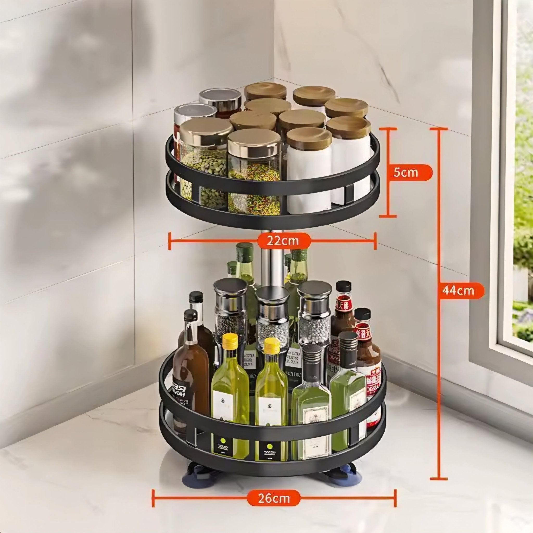 Organización Inteligente: Accede a todo con un Giro. Tu Solución Definitiva para Especias y Más - MID SHOOPOrganización Inteligente: Accede a todo con un Giro. Tu Solución Definitiva para Especias y MásMID SHOOPMID SHOOP