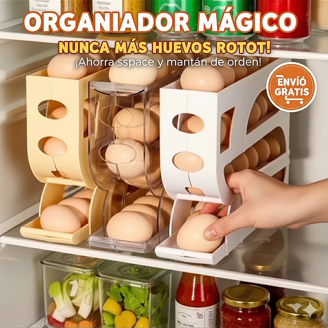 ¡ORGANIZADOR MÁGICO DE HUEVOS! 🍳 DILE ADIÓS A LOS HUEVOS ROTOS Y AHORRA ESPACIO - MID SHOOP¡ORGANIZADOR MÁGICO DE HUEVOS! 🍳 DILE ADIÓS A LOS HUEVOS ROTOS Y AHORRA ESPACIOMID SHOOPMID SHOOP