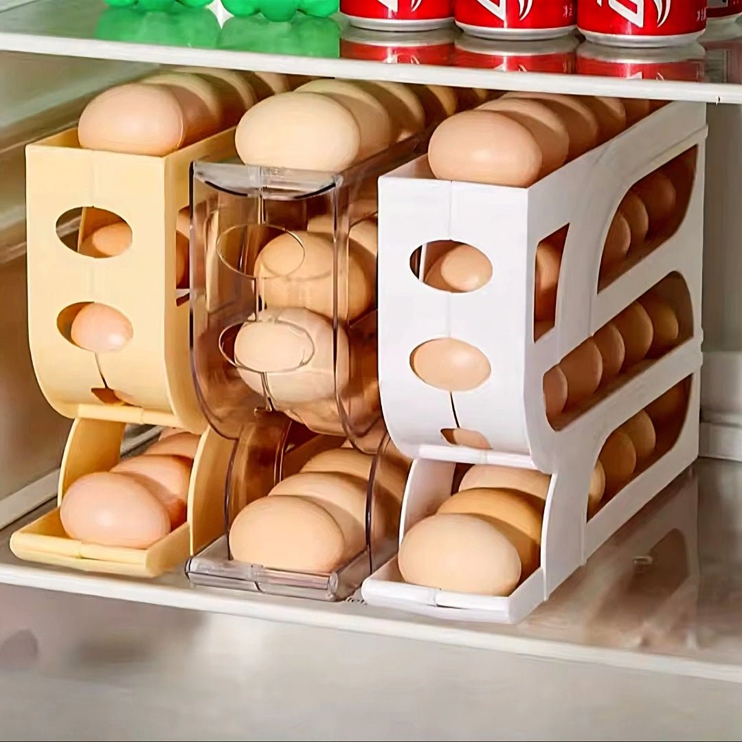 ¡ORGANIZADOR MÁGICO DE HUEVOS! 🍳 DILE ADIÓS A LOS HUEVOS ROTOS Y AHORRA ESPACIO - MID SHOOP¡ORGANIZADOR MÁGICO DE HUEVOS! 🍳 DILE ADIÓS A LOS HUEVOS ROTOS Y AHORRA ESPACIOMID SHOOPMID SHOOP