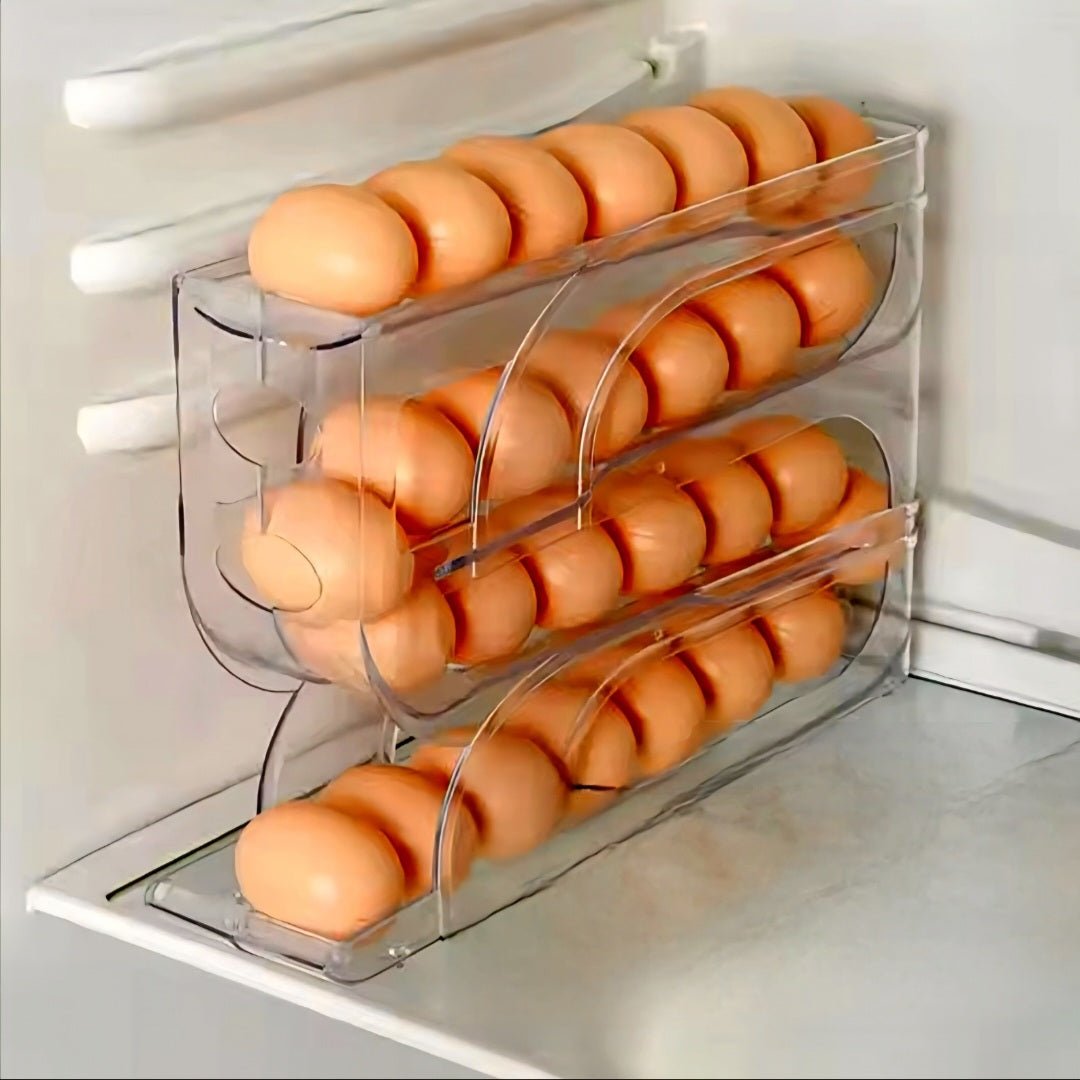 ¡ORGANIZADOR MÁGICO DE HUEVOS! 🍳 DILE ADIÓS A LOS HUEVOS ROTOS Y AHORRA ESPACIO - MID SHOOP¡ORGANIZADOR MÁGICO DE HUEVOS! 🍳 DILE ADIÓS A LOS HUEVOS ROTOS Y AHORRA ESPACIOMID SHOOPMID SHOOP