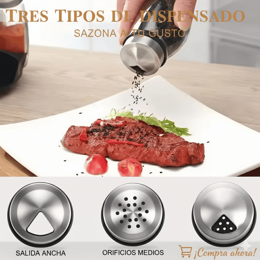 Revoluciona tu Cocina! Especiero Giratorio 360° con 6 Tarros de Cristal: Organización y Sabor al Alcance de tu Mano - MID SHOOPRevoluciona tu Cocina! Especiero Giratorio 360° con 6 Tarros de Cristal: Organización y Sabor al Alcance de tu ManoMID SHOOPMID SHOOP