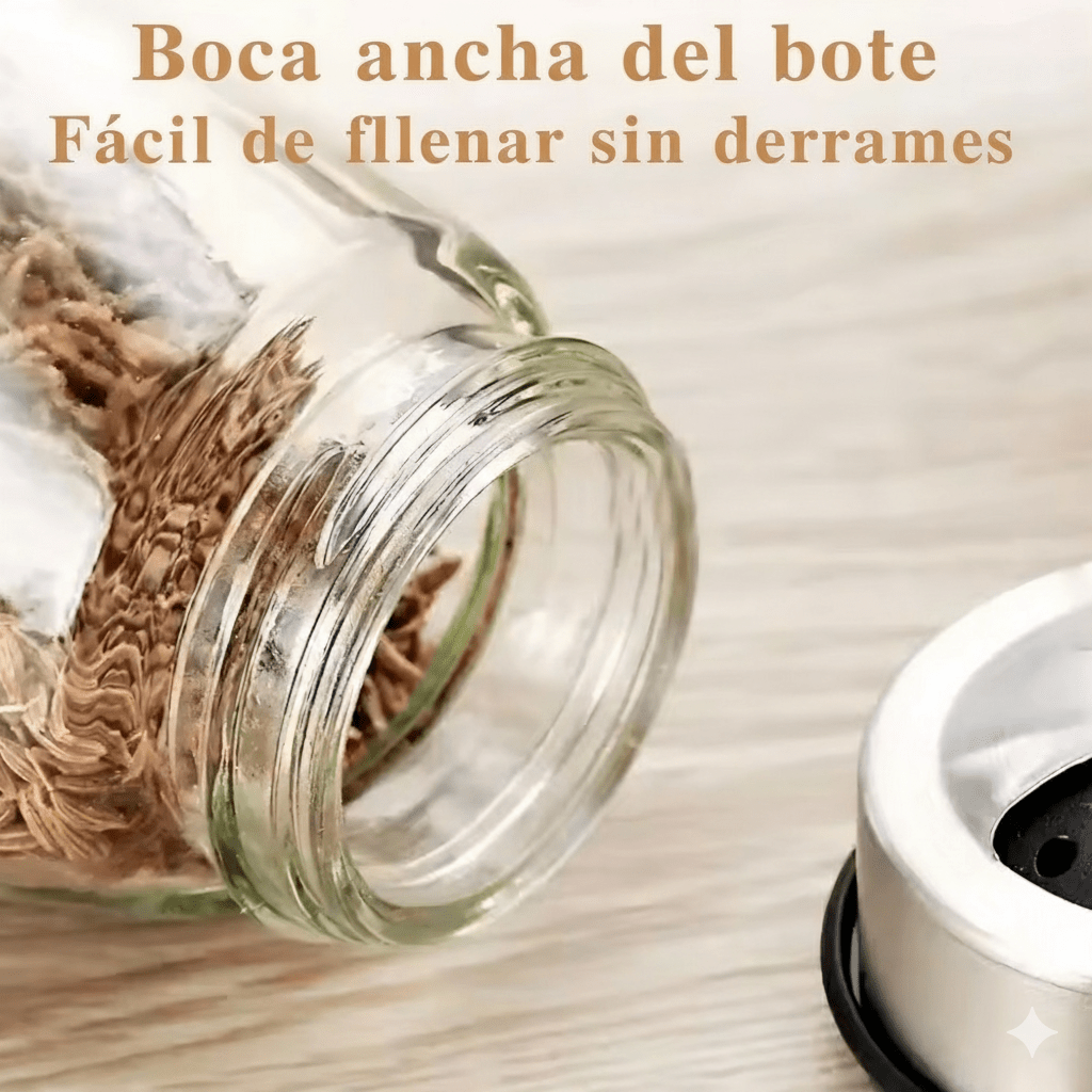 Revoluciona tu Cocina! Especiero Giratorio 360° con 6 Tarros de Cristal: Organización y Sabor al Alcance de tu Mano - MID SHOOPRevoluciona tu Cocina! Especiero Giratorio 360° con 6 Tarros de Cristal: Organización y Sabor al Alcance de tu ManoMID SHOOPMID SHOOP